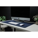 ZILE - Recycled PU Desk Mat - Grey