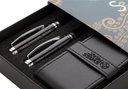 DUSCO SET - Swiss Peak Executive Pen Set - Black/Silver