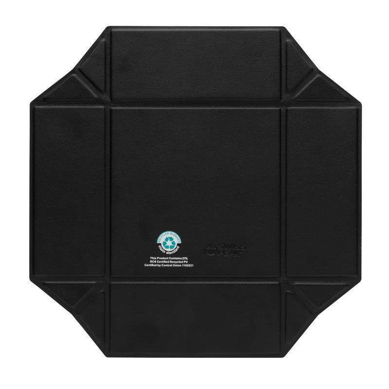 Swiss Peak RCS recycled PU Foldable Magnetic Storage Tray - Black