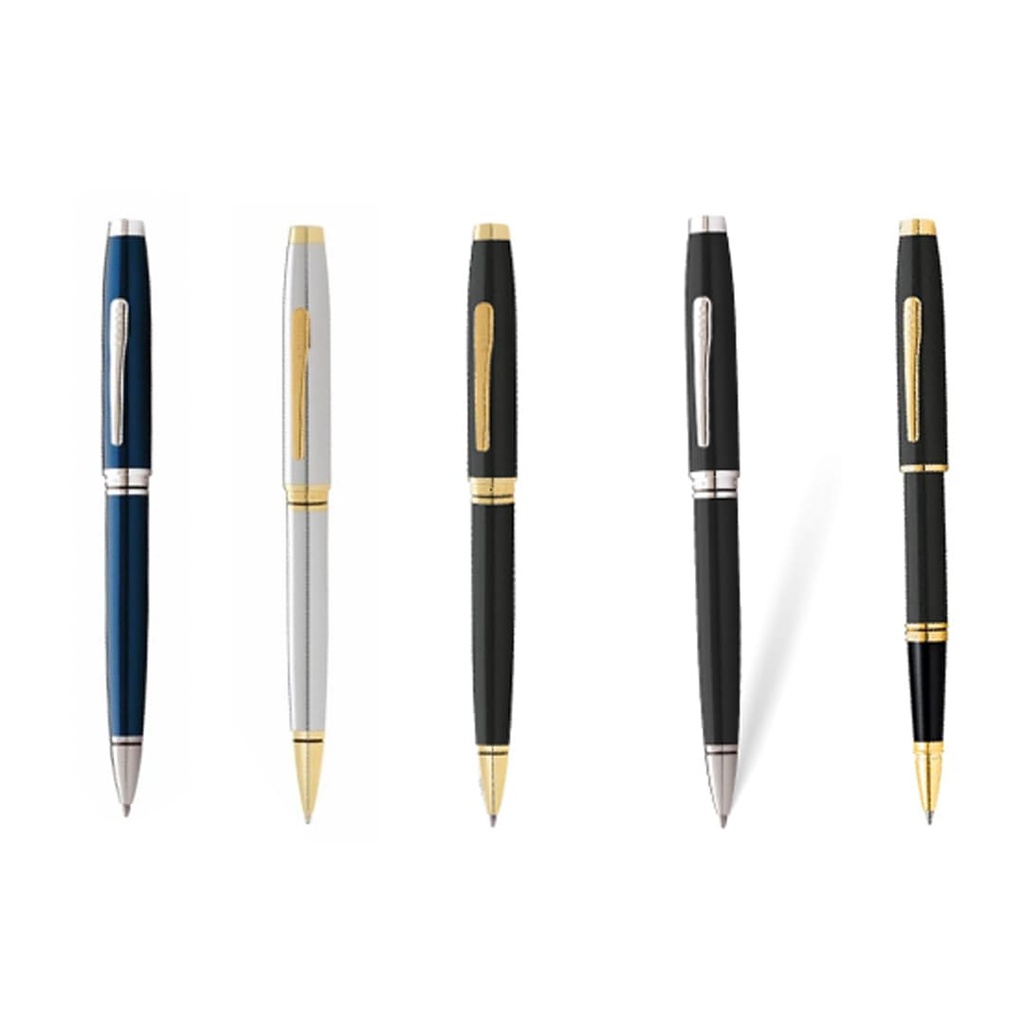 Coventry Polished Chrome with Gold Tone Appointments Ballpoint Pen