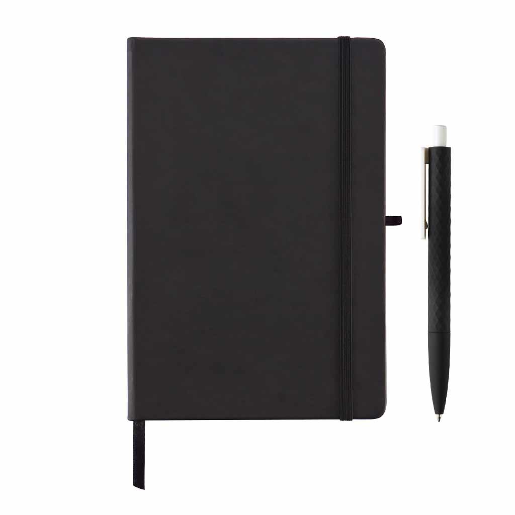 LIBELLET Giftology A5 Notebook With Pen Set (Black)