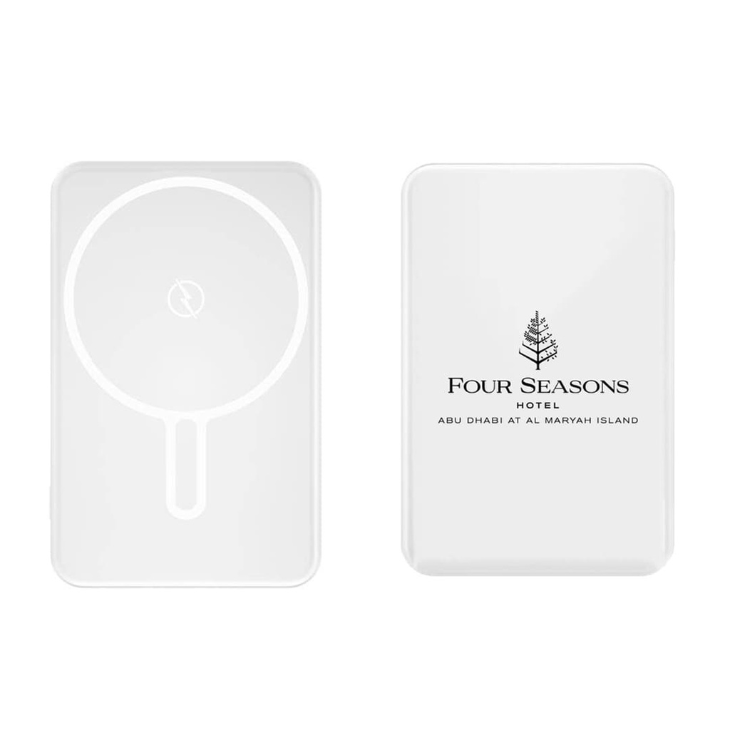 TOVUZ - Giftology 10,000 mAh Magnetic Wireless Powerbank in Gift Box- White