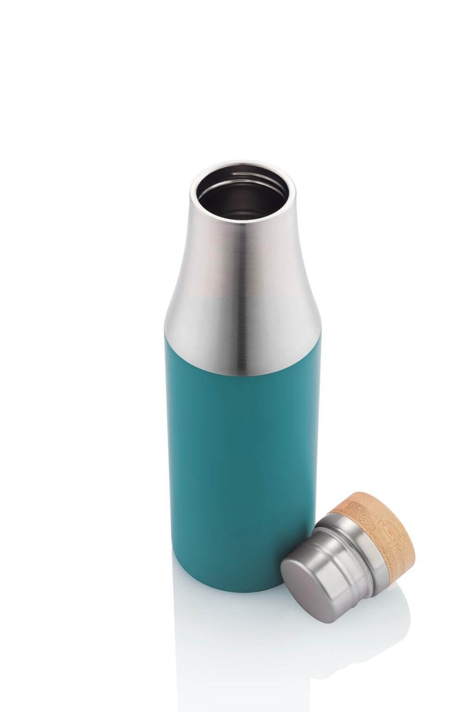 R-BREDA - CHANGE Collection Recycled Insulated Water Bottle - Aqua Green