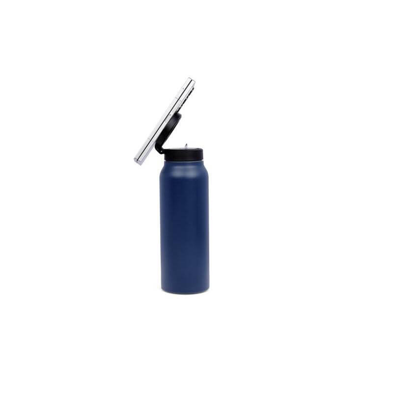 FERRO - Giftology Magnetic Phone Holder Water Bottle 760ml - Navy Blue