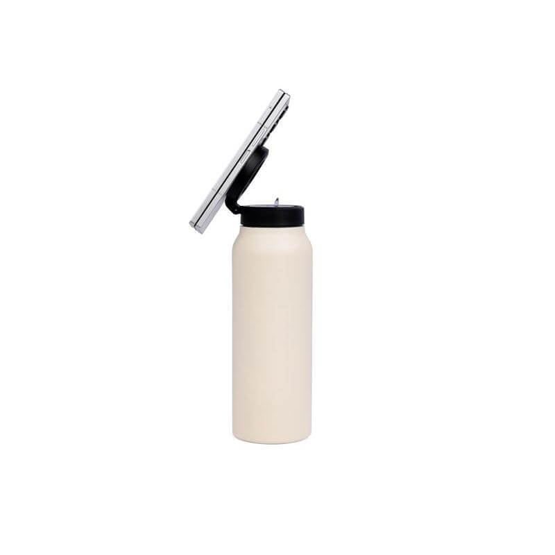 FERRO - Giftology Magnetic Phone Holder Water Bottle 760ml - Sandstone
