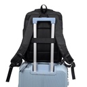 TURISMO - Santhome Expandable 17" Business Backpack - Black