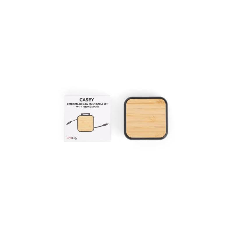 CASEY - Giftology Multi Functional Charging Cable Card Kit