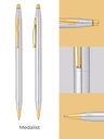 Cross Classic Century® Medalist® Ballpoint Pen with Classic White Journal Gift Set