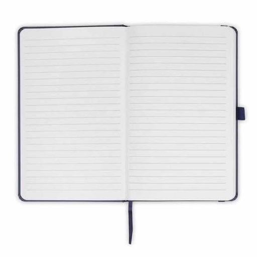 BARON - Santhome Expanded A5 Hard Cover Notebook - Navy Blue