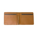 CROSS Leather Clip Wallet - Mocha