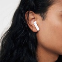 TUNEVO RCS recycled plastic wireless earbuds - White