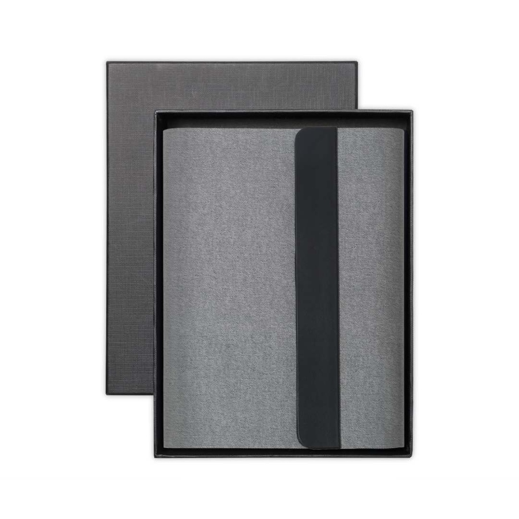 BERGMUND - Santhome 10000mAh Magnetic 15W Magsafe Wireless Power Bank Folder - Grey