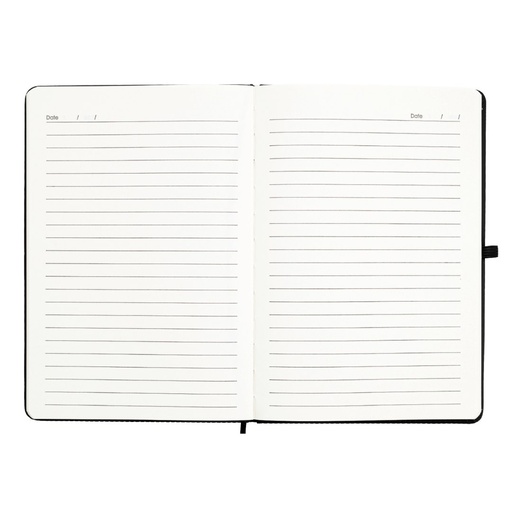 RIPPLE SET - Giftology Set of Notebook and Pen - Black 