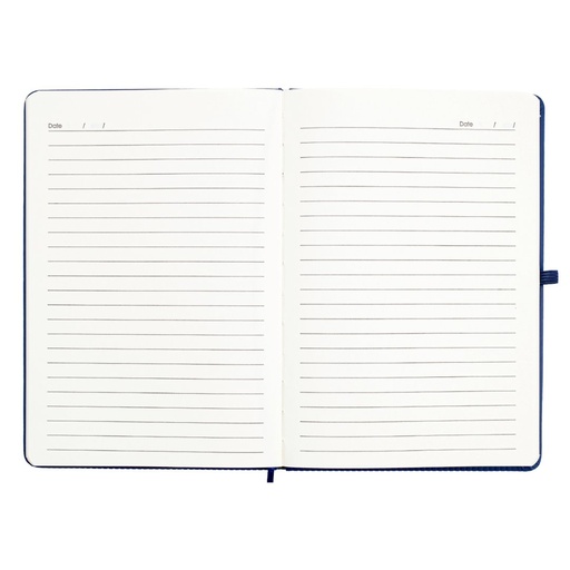RIPPLE SET - Giftology Set of Notebook and Pen - Navy Blue