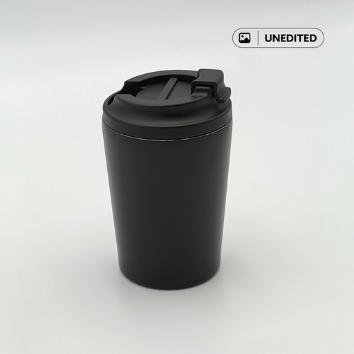 MILOS - Hans Larsen Double Wall Coffee Mug 350 ml - Black 