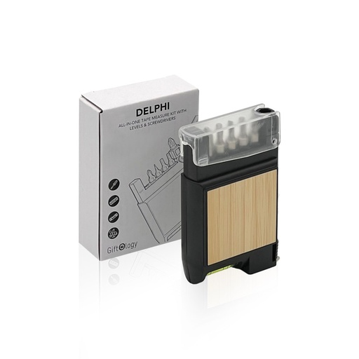 DELPHI - All-in-One Tape Measure Kit with Levels & Screwdrivers 