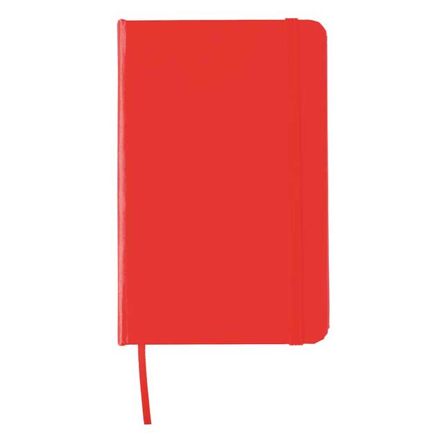 XD A6 Hard Cover Notebook With Stylus Pen - Red