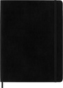 Moleskine Classic XL Ruled Soft Cover Notebook - Black