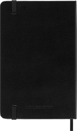 Moleskine Pocket Notebook - Hard Cover - Ruled - Black