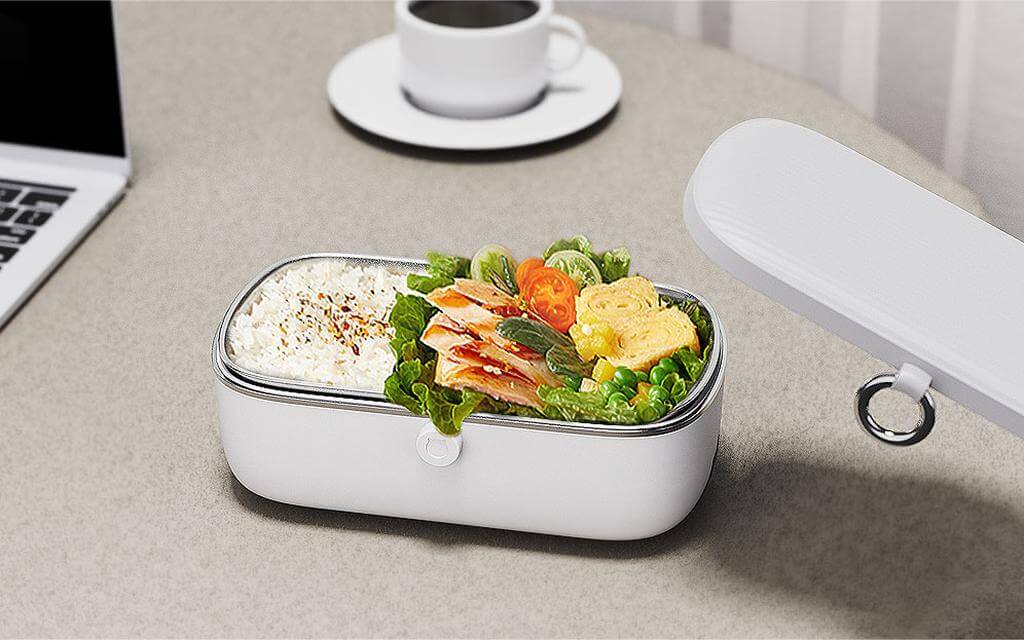 CAZMA - Electric Lunch Box - White