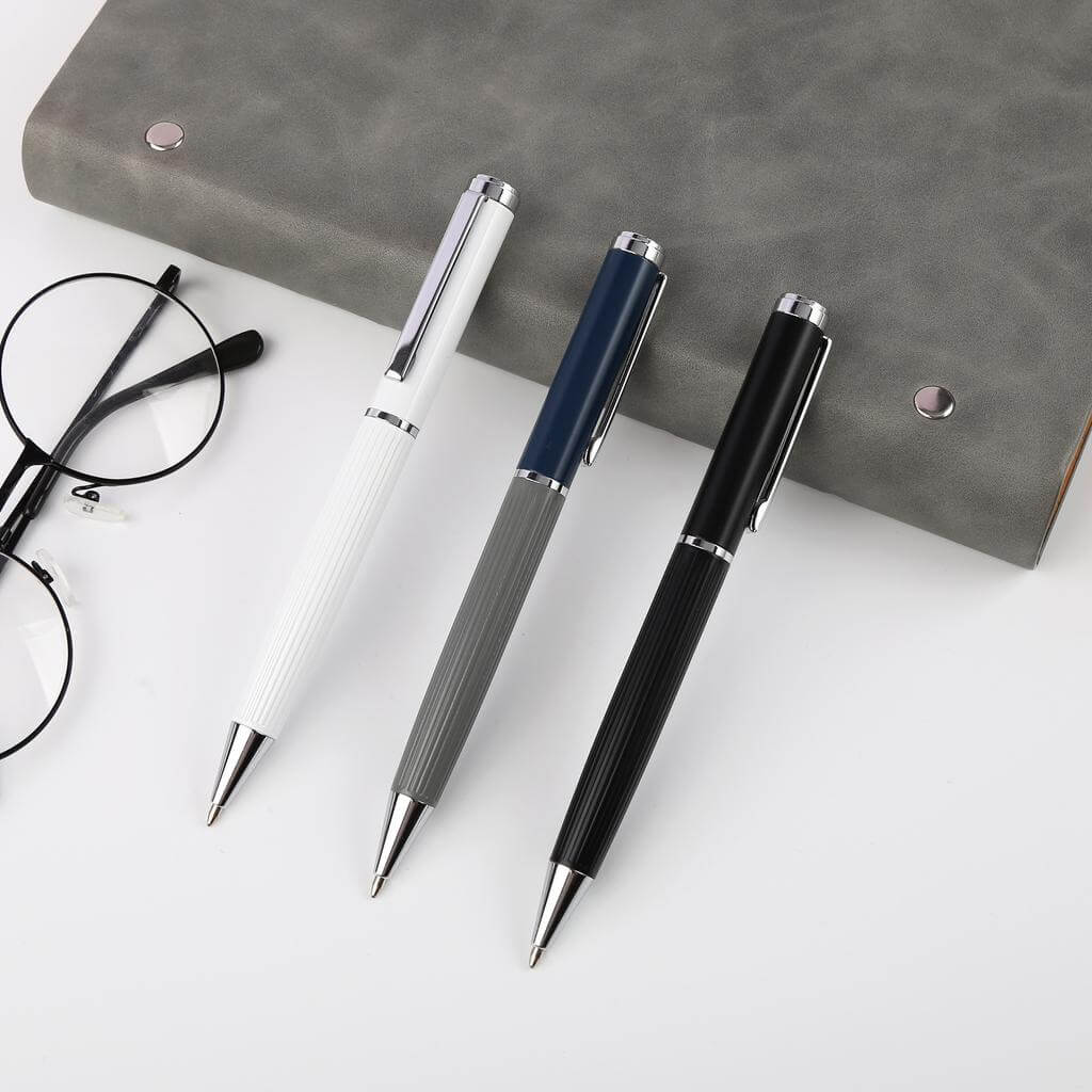 BRAKEL - Metal Pen - Blue/Grey