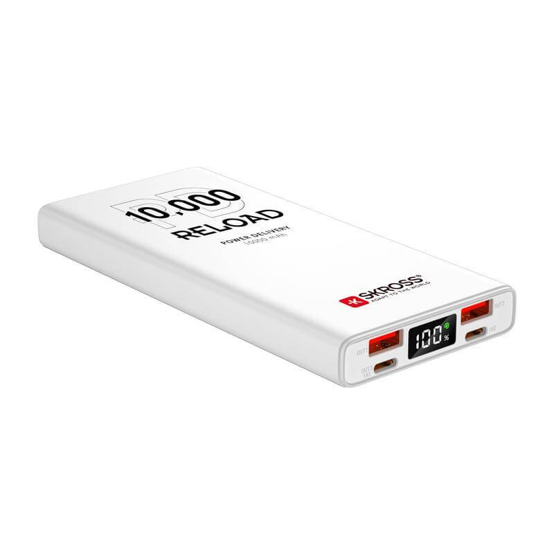 SKROSS - 10000mAh PD Powerbank - White