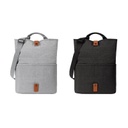 LORETTO - SANTHOME Messenger Bag - Light Grey