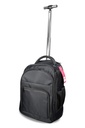 BREE - SANTHOME 2 Wheels Trolley Backpack - Black