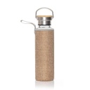 [DWHL 354] FLOHA - Hans Larsen Borosilicate Glass Bottle with Jute Sleeve