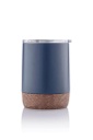 GOUDA - Hans Larsen Vacuum Mug With Cork Base - Blue