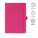 [NBGL 5240] JURSI - Giftology A5 PU Notebook with Pen Loop - Pink