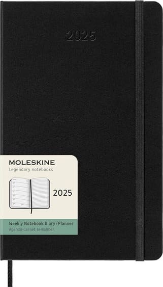 Moleskine 2025 Weekly 12M Planner - Soft Cover - Large