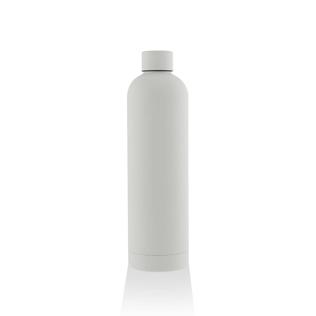 ORDINO  - Soft Touch Insulated Water Bottle - 750ml - White