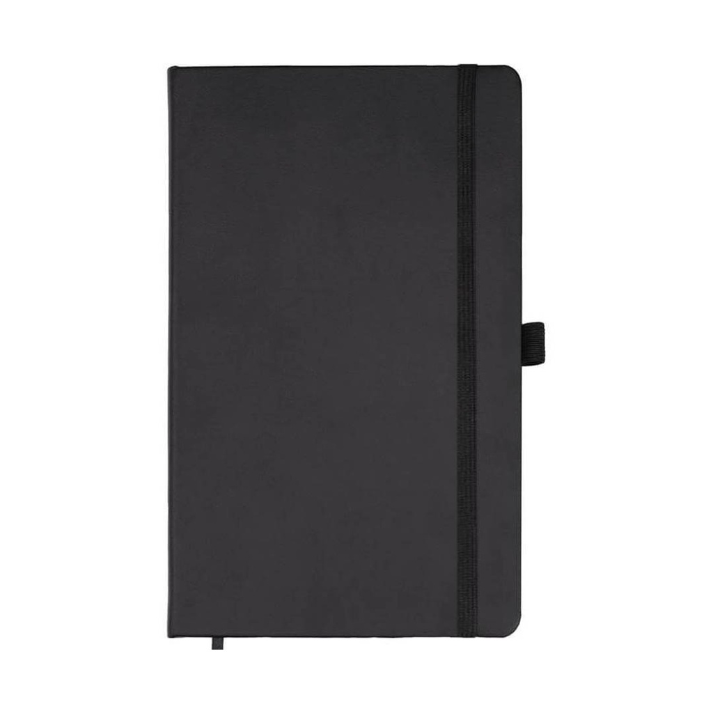 BARON - Santhome Expanded A5 Hard Cover Notebook - Black