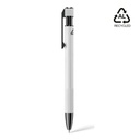 [WIMP 5339] PILA - Recycled Aluminium Ballpoint Pen - White