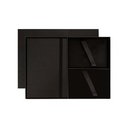 [GSCR 9593] Cross Hardcover Notebook & 3pc Gift Box - Black