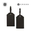 CROSS Saffiano Leather Luggage Label - Black