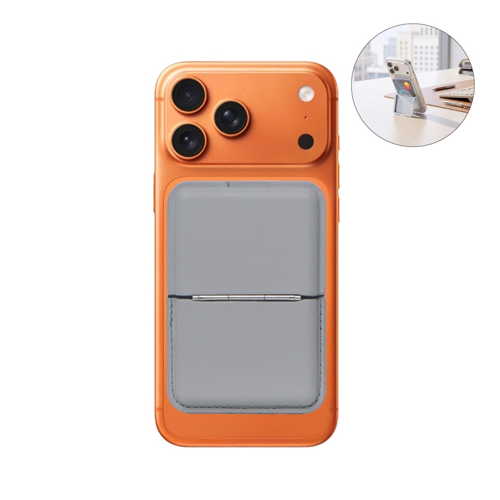 NAPIER - MagCase Phone Cardholder - Grey