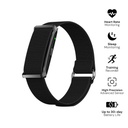 FITBAND Giftology Screenless Health & Fitness Band - Black