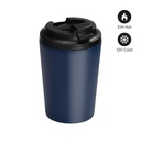 [DWHL 3311] MILOS - Hans Larsen Double Wall Coffee Mug 350 ml - Navy Blue