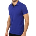 [Highlander R.Blue-Small] HIGHLANDER - SANTHOME Polo Shirt (Small, Royal Blue/Black)