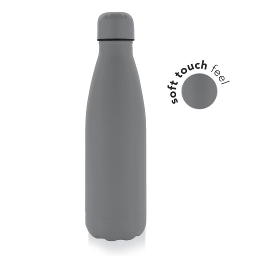 [DWGL 367] GRODNO - Soft Touch Insulated Water Bottle - Grey