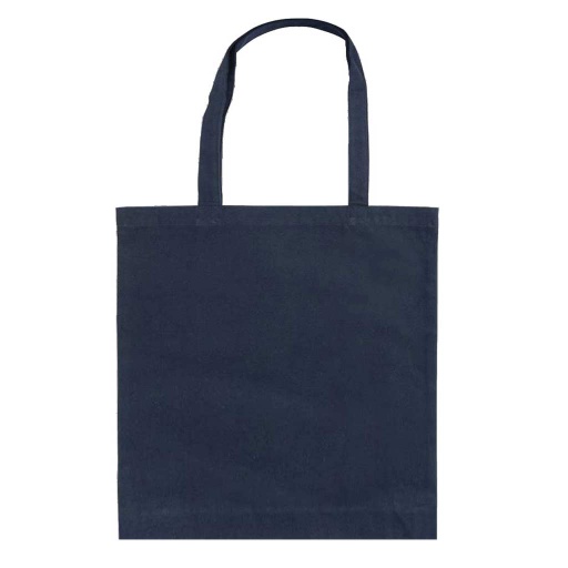 [CT 001-Navy Blue] Eco Friendly Cotton Shopping Bags - Navy Blue