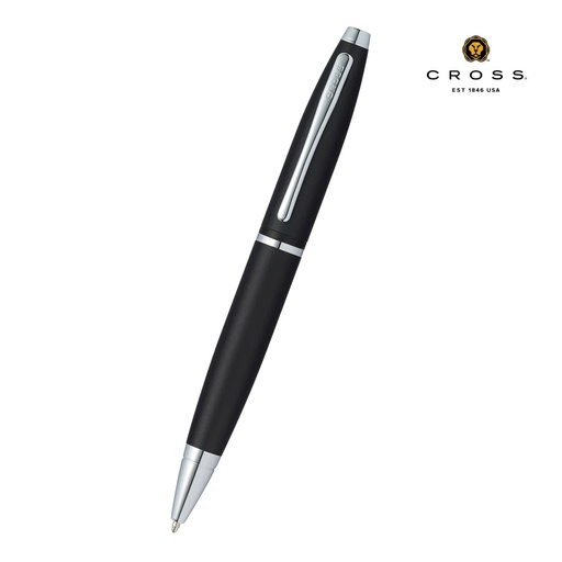 [WICR 5278] Cross Calais™ Matte Black with Polished Chrome Appointments Ballpoint Pen