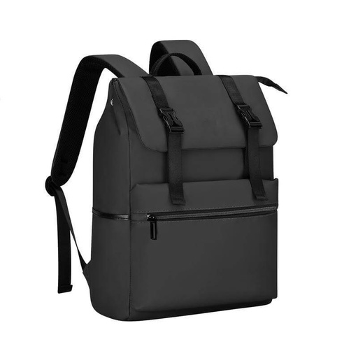 [BPGL 2212] LEON - Giftology 17" Rolltop Backpack - Black