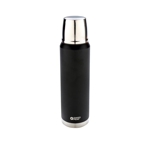 [DWSW 101] Swiss Peak ELITE - 1 L Copper Vacuum Flask - Black